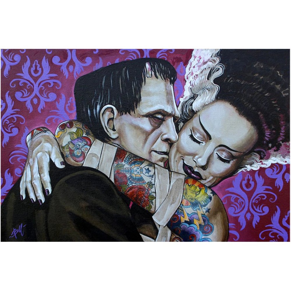 Undying Love Fine Art Print 12" X 18" by Mike Bell